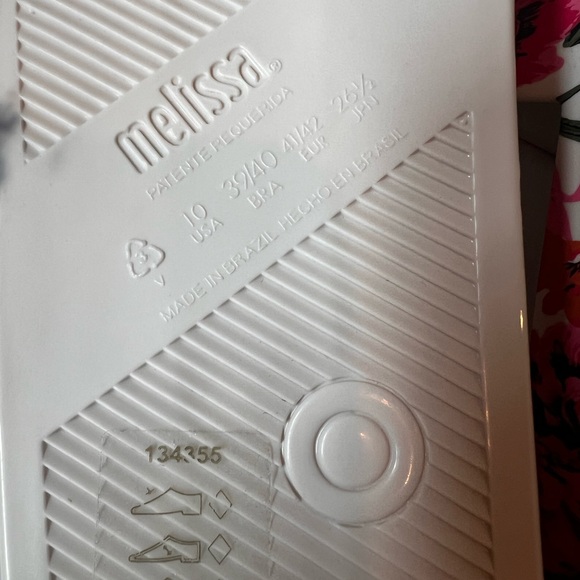 Melissa Women's Floral Slide Sandals - Pink and Cream - Picture 5 of 5